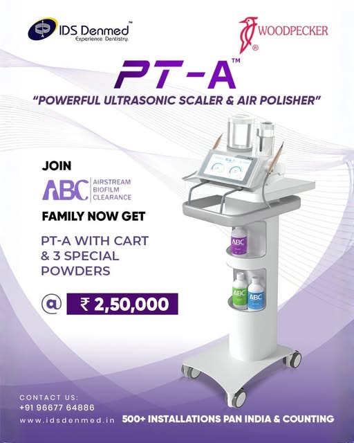 Woodpecker Ultrasonic Scalar & Air Polisher PT-A COMBO