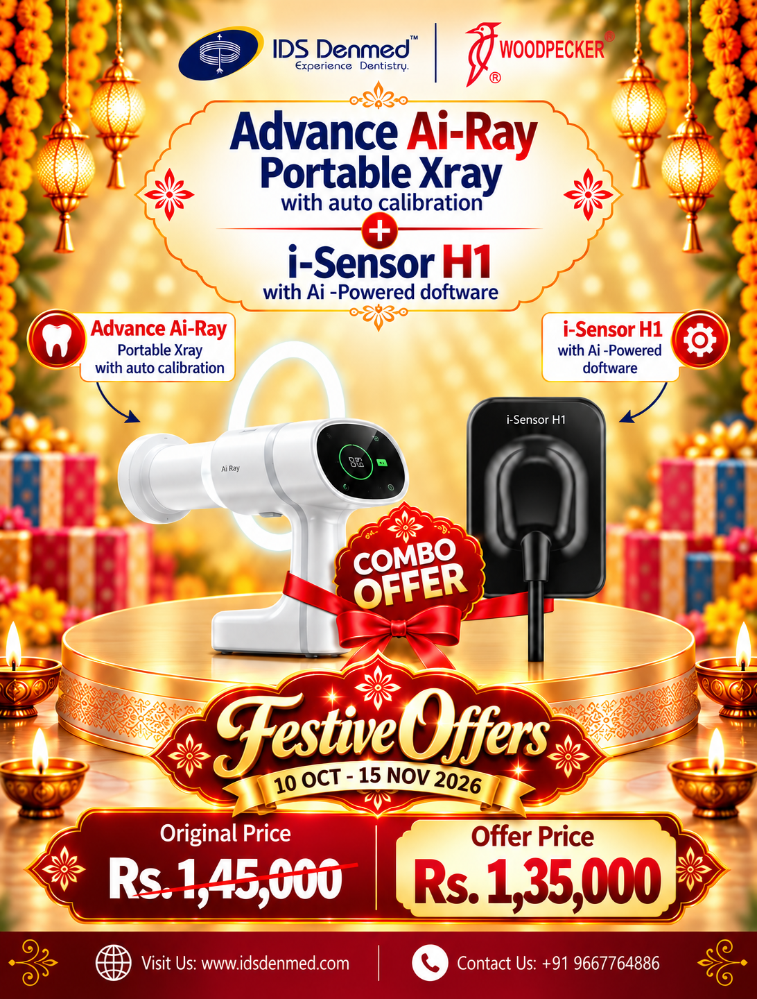 Advanced Ai-Ray X-Ray & i-sensor combo